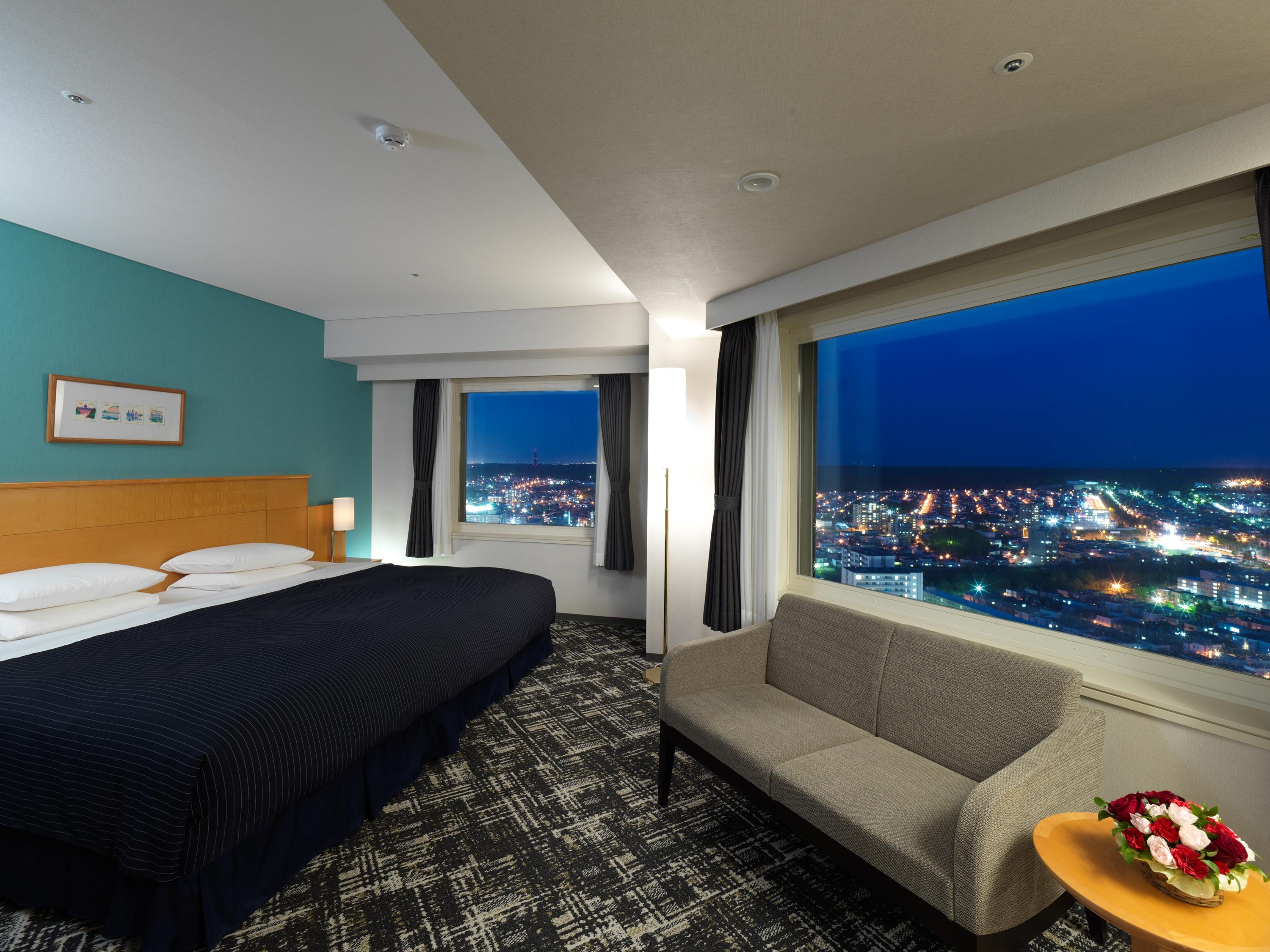 Hotel Emisia Sapporo Exteriör bild Deluxe Suite