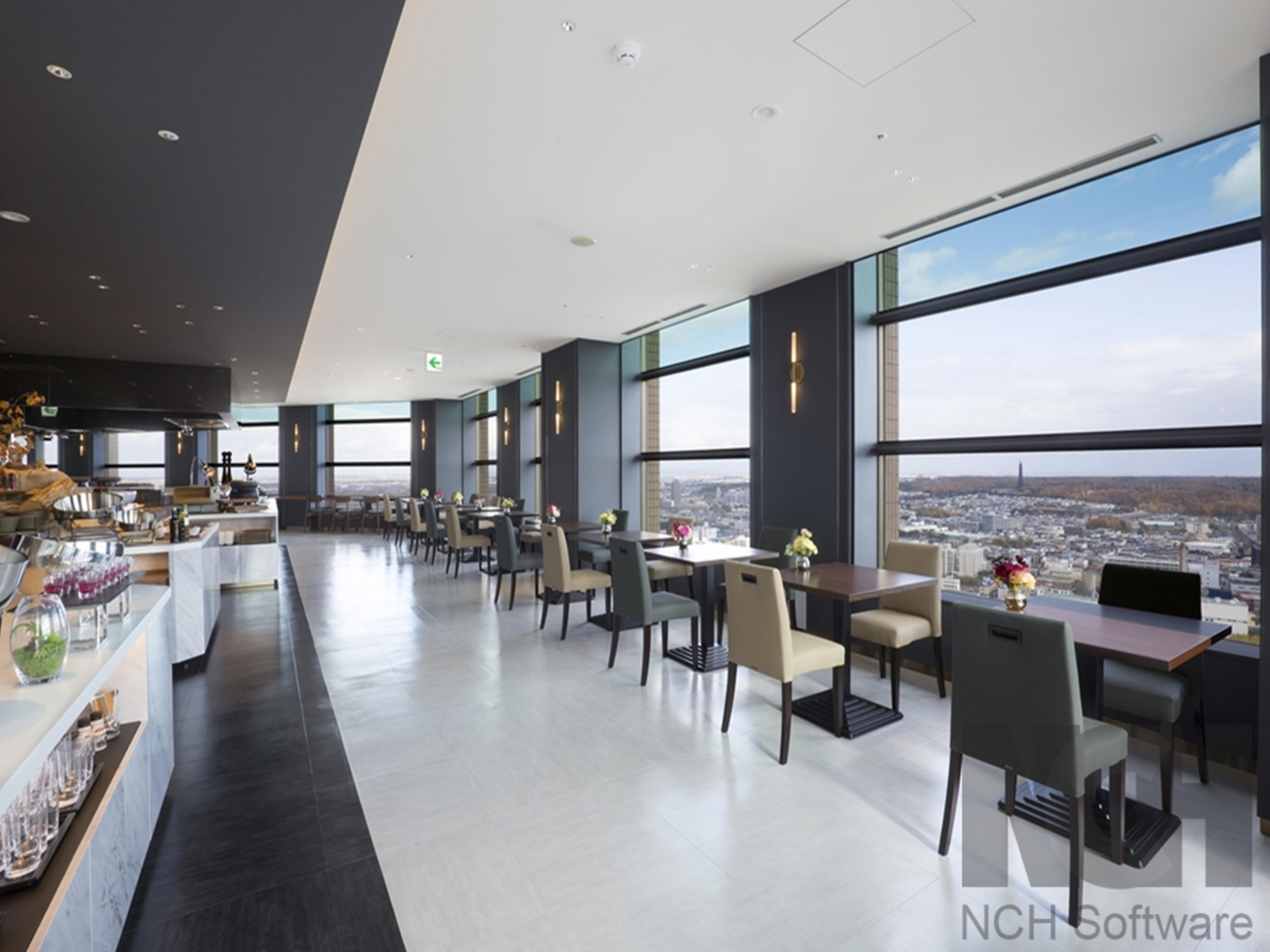 Hotel Emisia Sapporo Exteriör bild Restaurant