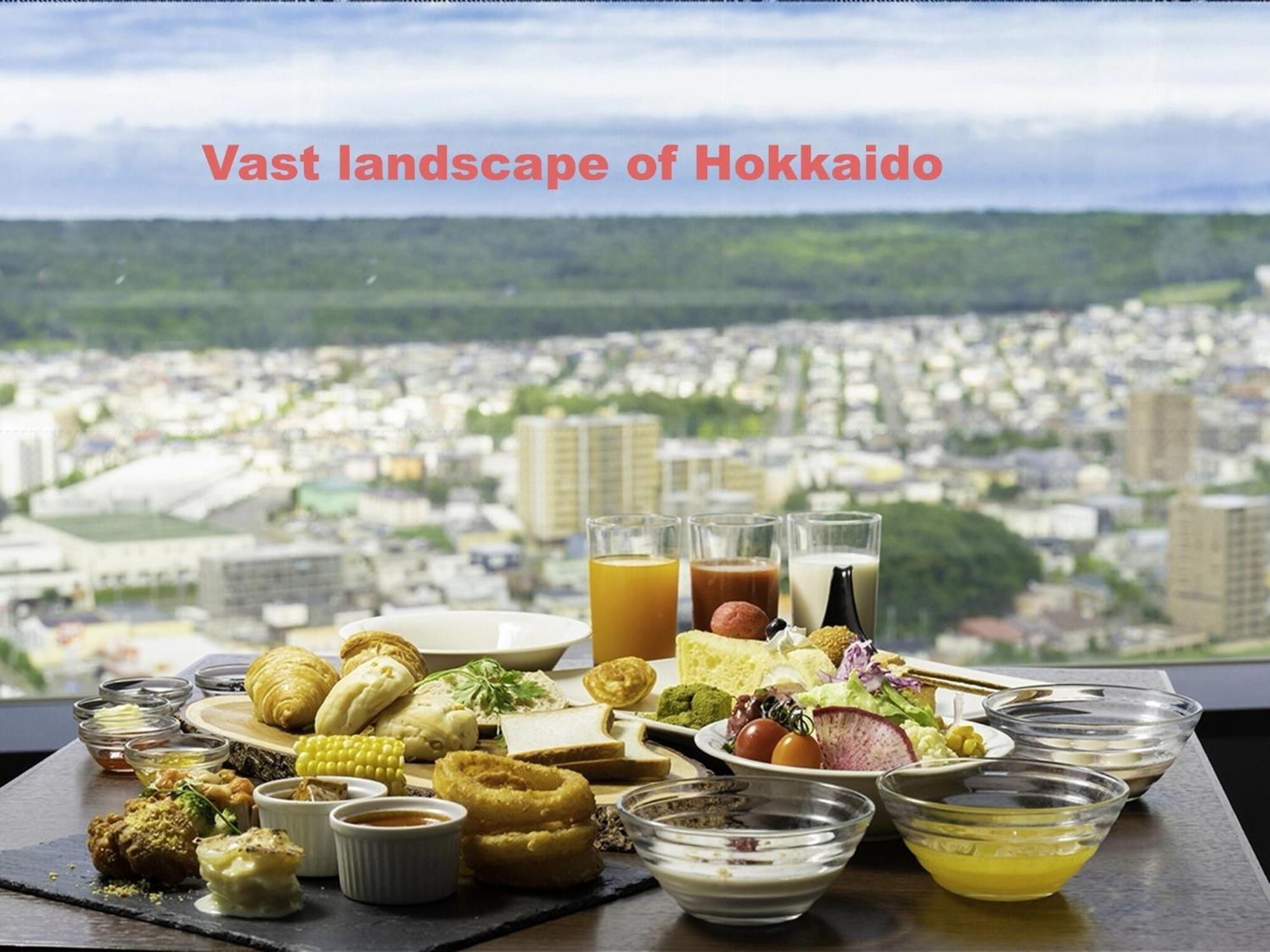 Hotel Emisia Sapporo Exteriör bild Vast landscape of Hokkaido