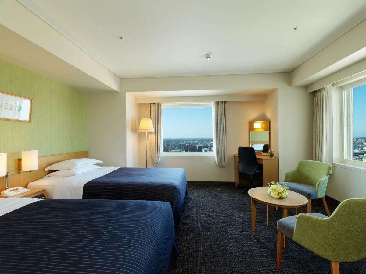 Hotel Emisia Sapporo Exteriör bild Deluxe twin room