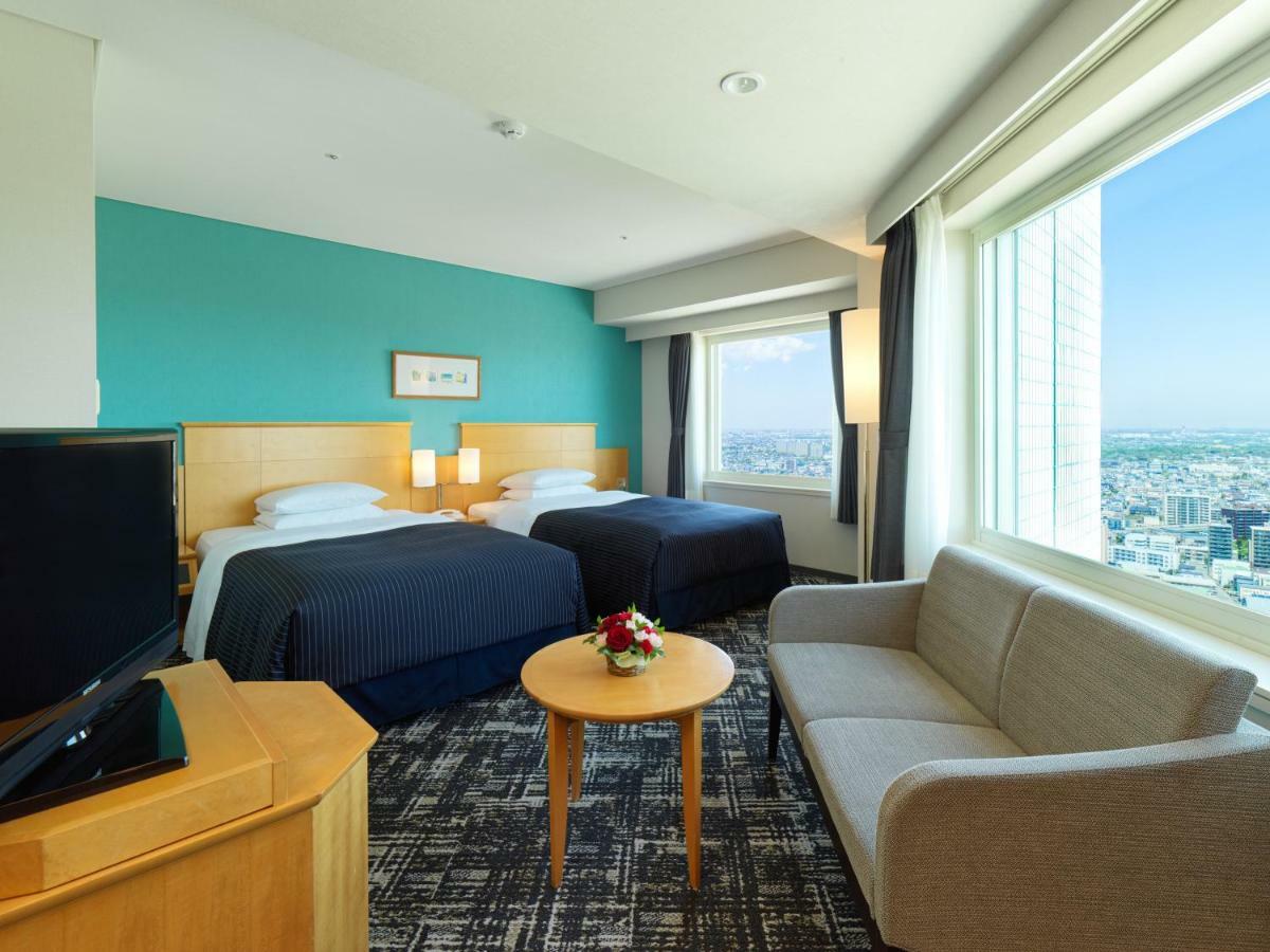 Hotel Emisia Sapporo Exteriör bild Deluxe twin room
